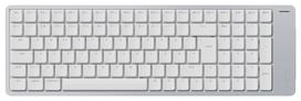Lofree Flow 2 100 Kailh Void Silent Linear mechanical keyboard, white (OE926Flow2 White 100 Void ISO-EU)