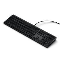 Wired keyboard USB A/USB C QWERTY Dual (Mac/Windows) Satechi Slim LX3 Wired space black