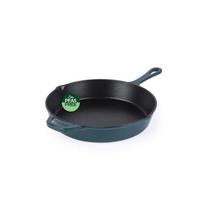Salter BW13773GR Cast Iron 26 cm Frying Pan, Green