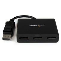 StarTech.com 3-Port Multi-Monitor Adapter - DisplayPort 1.2 MST Hub to Dual 4K @ 30Hz  AND  1x 1080p - Video Splitter for Extended Desktop Mode on Windows PCs Only - DP to 3x DP Monitors