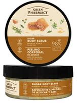 GREEN PHARMACY Multi Sugar kūno šveitiklis su Manuka medumi ir alyvuogių aliejumi 200 ml