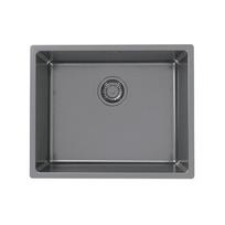 Alveus Kombino 50U antracito spalvos nerūdijančio plieno plautuvė  500x400mm