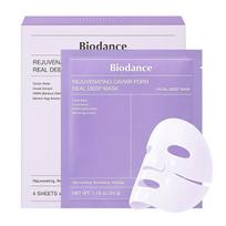 Biodance Set of face masks Rejuvenating Caviar PDRN Real Deep Mask 4 x 34 g