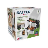 Salter EK6642WHTVDE „VertiCook Ultra“ karšto oro gruzdintuvė, balta
