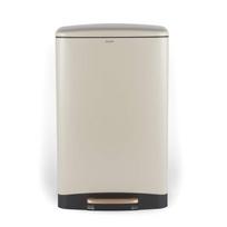 Salter BW14806 Pebble 50L Pedal Bin, Beige