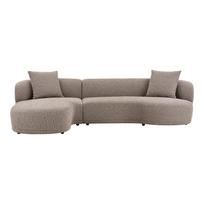 Kampinė sofa HOUSE NORDIC Kingston Lounge Ruda