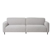 Sofa HOUSE NORDIC Salvador Trijų vietų šviesiai pilka