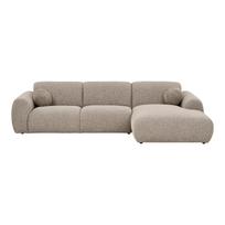 Kampinė sofa HOUSE NORDIC Clyde Lounge Stone Grey