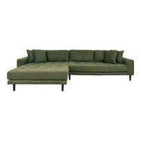 Kampinė sofa HOUSE NORDIC Lido Lounge Alyvuogių žalia