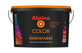 Vandens pagrindo dažai Alpina COLOR Innenfarbe Base 1 5L