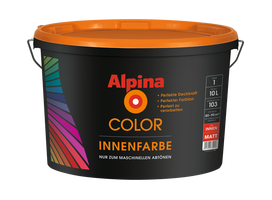 Vandens pagrindo dažai Alpina COLOR Innenfarbe Base 1 10L