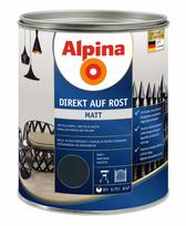 Metalo dažai Alpina DaR MATT AnthrGrau RAL7016 750ML