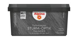 Dekoratyviniai dažai Alpina Metall-Efekt Sturm Anthrazit 1l