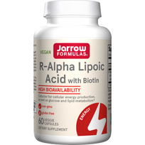 Jarrow Formulas R-Alpha Lipoic Acid + Biotin 60 caps