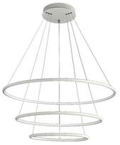 Šviestuvas kabinamas Milagro Ring Orion ML503, LED, 3000 °K x 99 W, balta sp. / chromo sp.