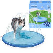 COOLPETS baseinas su fontano funkcija šunims, mėlynas