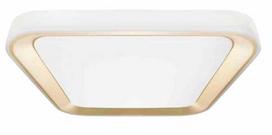 Šviestuvas lubų Milagro Quadro Gold ML7930, LED, 3000 - 6000 °K x 38 W, balta sp.