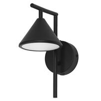 Šviestuvas sieninis Osram Fuji, LED, 3000 °K, 1 x 5 W, juoda sp.