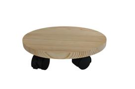 Vazonų padėklas ant ratukų Garden Center TR-TRAYWOOD 25, ruda sp., 25 cm