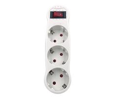 Aigostar - 3x16A/230V SCHUKO lizdas su jungikliu