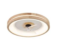 Globo 03650 - LED lubinis šviestuvas su ventiliatoriumi GATIAN LED/30W/230V ruda + +VP