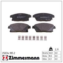 Stabdžių trinkelių rinkinys, diskinis stabdys ZIMMERMANN 25034.185.2