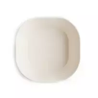 Mushie kvadratiniai dubenėliai vaikams (2 vnt.) – Ivory