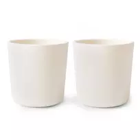 Mushie puodeliai (2 vnt.) – Ivory