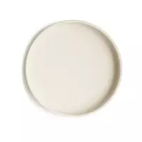 Mushie silikoninė prilimpanti lėkštė „Ivory“