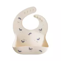 Mushie silikoninis seilinukas „Whales“