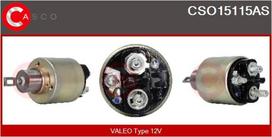 Solenoidinis jungiklis, starteris CASCO CSO15115AS
