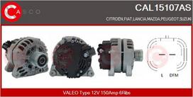 Kintamosios srovės generatorius CASCO CAL15107AS
