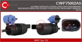 Vandens siurblys, priekinio stiklo plovimas CASCO CWP75002AS