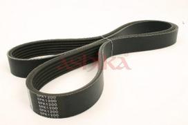 V formos rumbuoti diržai ASHIKA 112-6PK1200