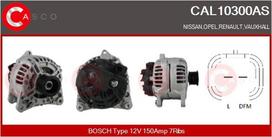 Kintamosios srovės generatorius CASCO CAL10300AS