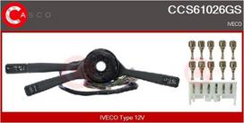 Vairo kolonėlės jungiklis CASCO CCS61026GS