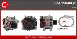Kintamosios srovės generatorius CASCO CAL15040GS