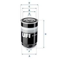 Kuro filtras UFI 24.122.00