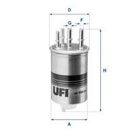 Kuro filtras UFI 24.190.00
