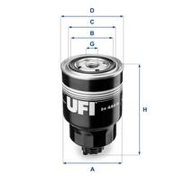 Kuro filtras UFI 24.444.00