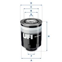 Kuro filtras UFI 24.411.00