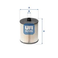 Kuro filtras UFI 26.123.00