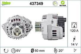 Kintamosios srovės generatorius VALEO 437349