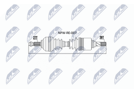 Pusašis NTY NPW-RE-007