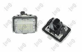 Valstybinio numerio apšvietimas ABAKUS L54-210-0001LED