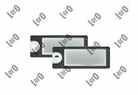 Valstybinio numerio apšvietimas ABAKUS L52-210-0002LED