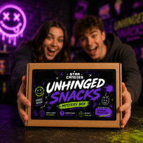 Mažas UNHINGED SNACKS Mystery Box Mažas UNHINGED SNACKS Mystery Box