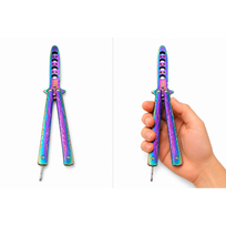 Treniruočių peilis Butterfly be ašmenų 22cm - Titan Mirage
