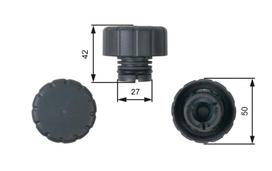 Dangtelis, radiatorius GATES RC244