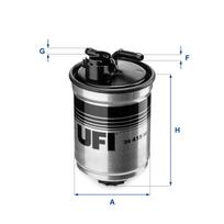 Kuro filtras UFI 24.415.00